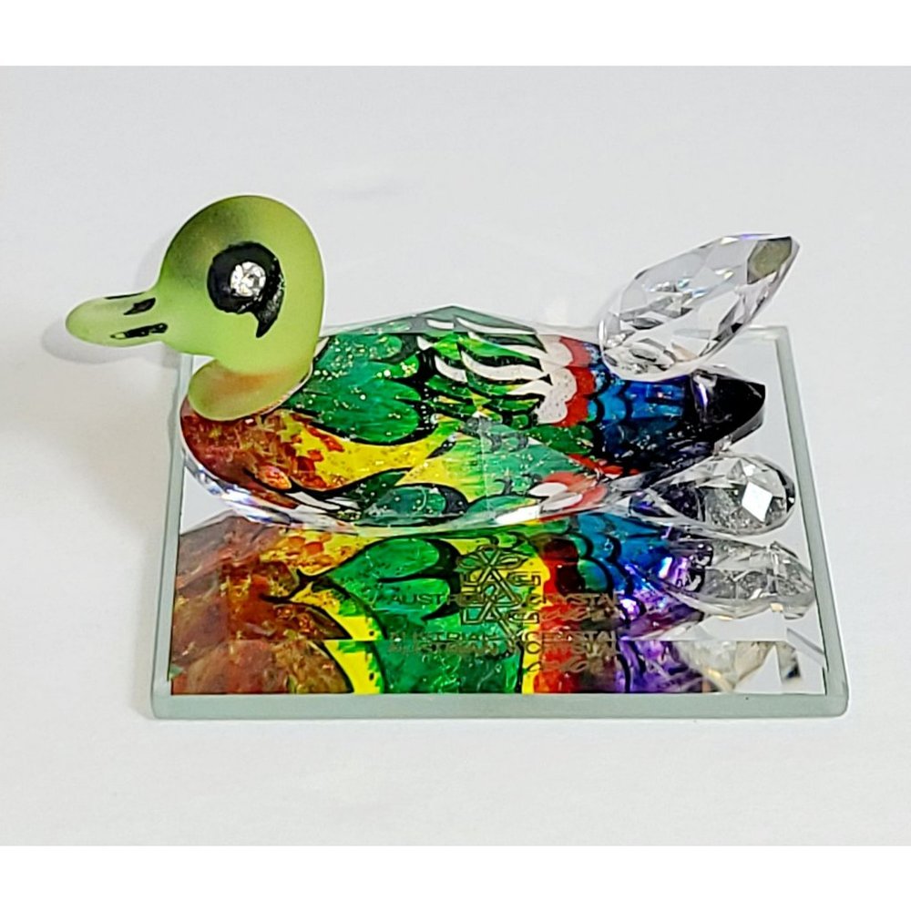 Laci Austrian Crystal duck handpainted